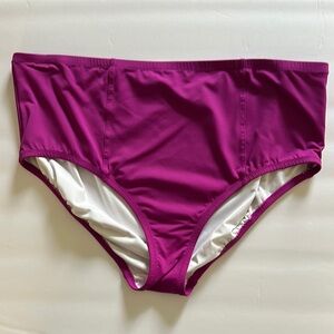 Women's Land’s End Plum Swim Bikini Bottom